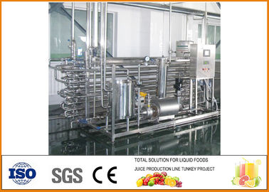 Porcellana sterilizzatore tubolare del succo di alta qualità 3T/H fornitore
