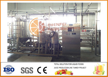 Porcellana metropolitana di 1T/h SS304 in succo del tubo e macchina di sterilizzazione della pasta fornitore